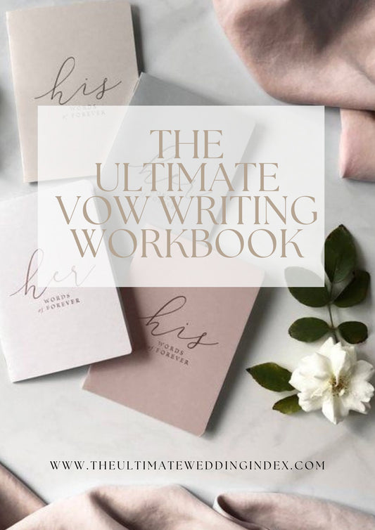 The Ultimate Vow Writing Workbook